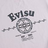  Áo Thun Evisu OSA Tím Nhạt Hàng Chính Hãng 