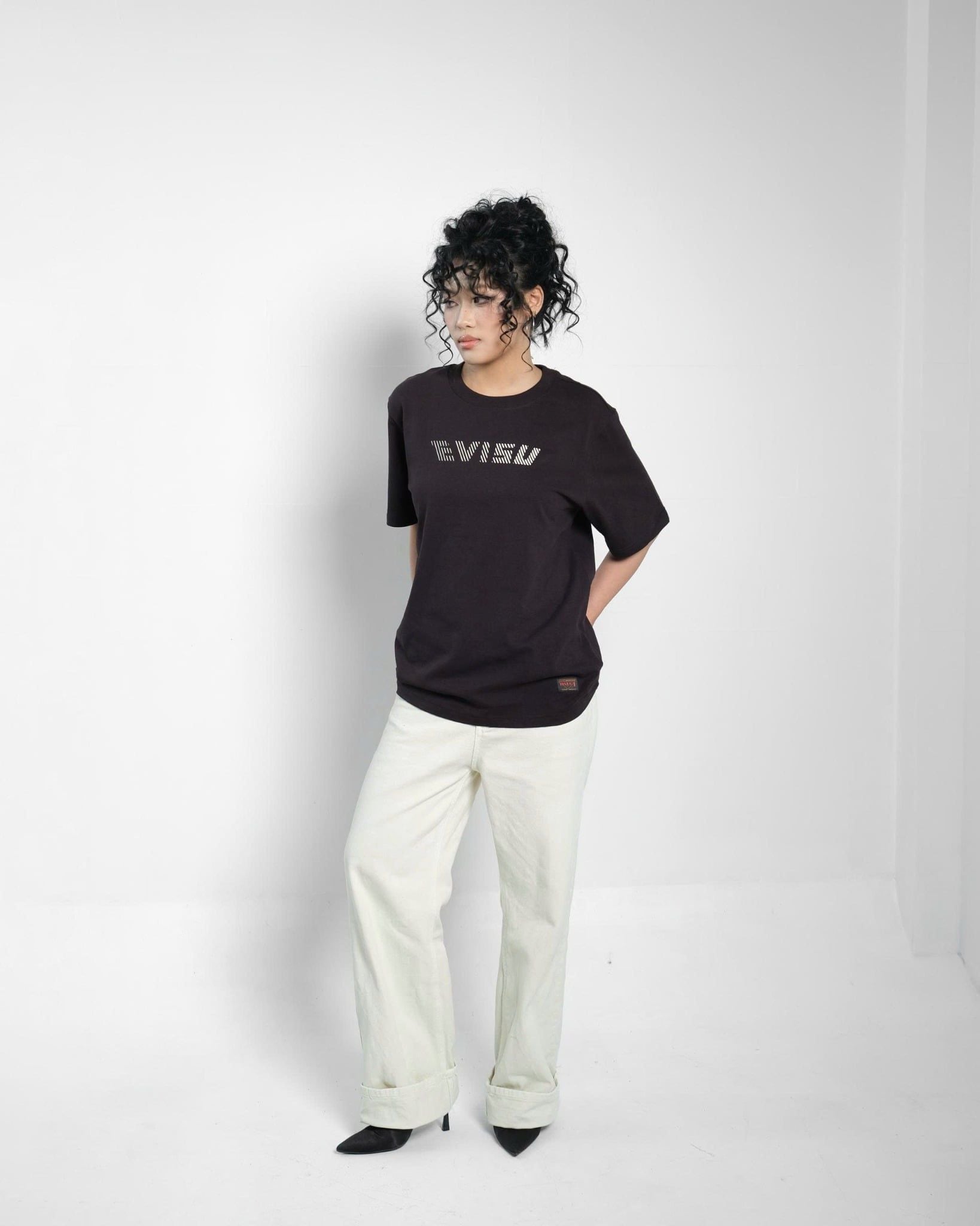  Áo Thun Evisu Đen Sọc Hàng Chính Hãng 