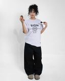  Áo Thun Evisu OSA Tím Nhạt Hàng Chính Hãng 