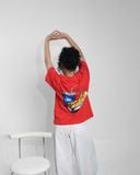  Áo Thun New Era Hot Dog Đỏ Hàng Chính Hãng 