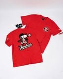  Áo Thun New Era NY Peanuts Đỏ Hàng Chính Hãng 