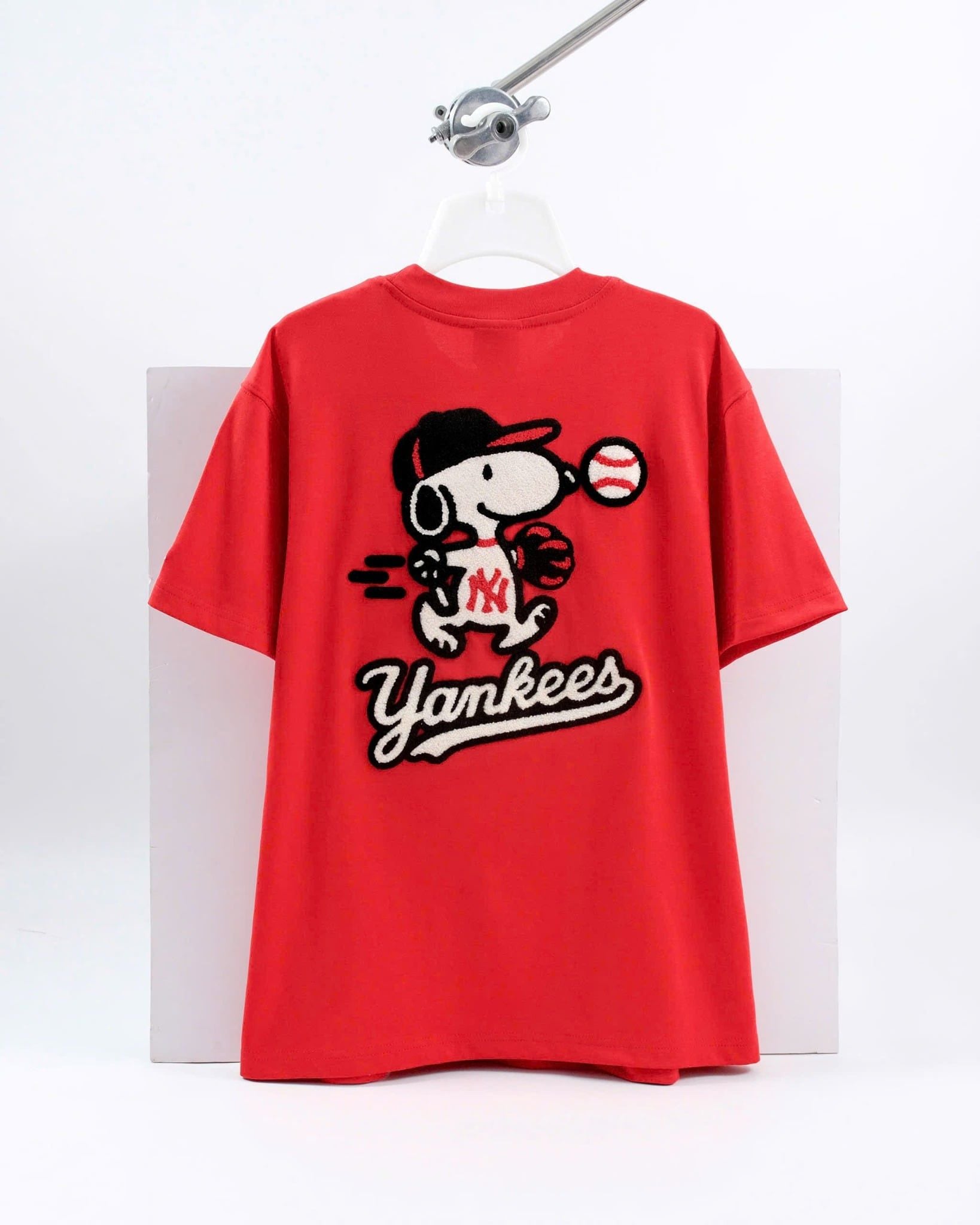  Áo Thun New Era NY Peanuts Đỏ Hàng Chính Hãng 