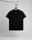  Polo New Era NY Đen Mono Vai Hàng Chính Hãng 13622808 