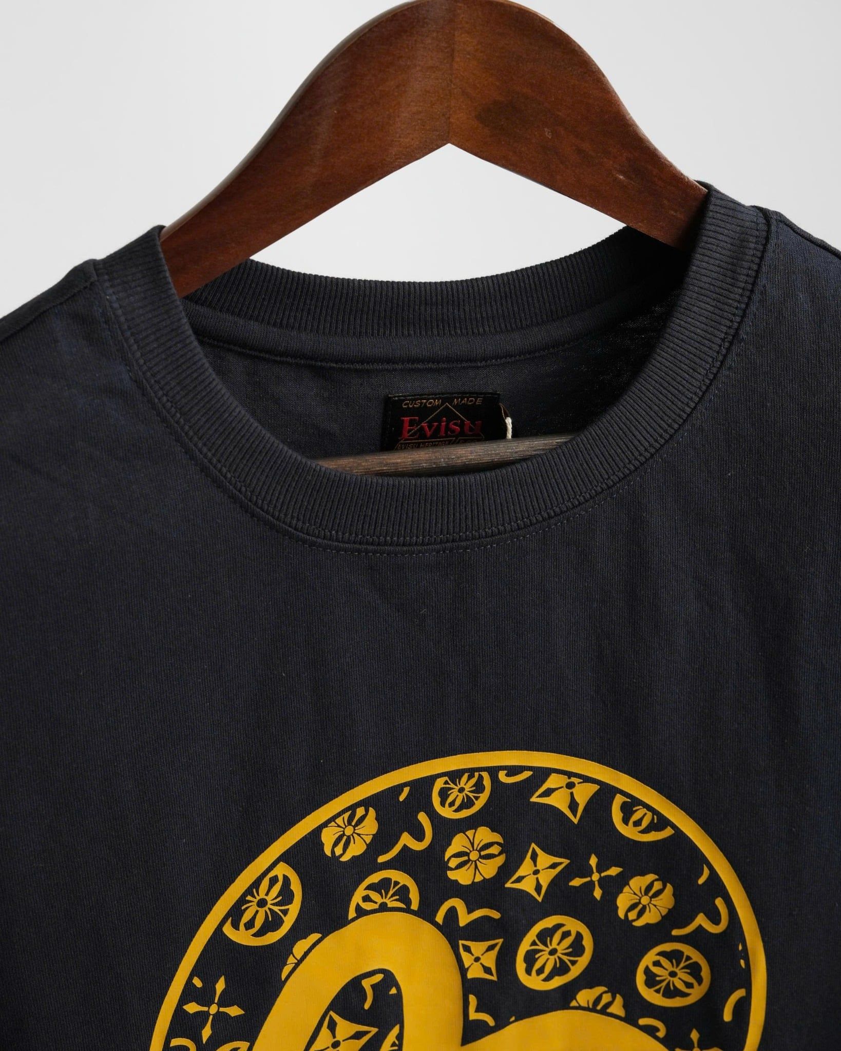  Áo Thun Evisu Tough Tailored Navy In Hàng Chính Hãng 