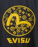  Áo Thun Evisu Tough Tailored Navy In Hàng Chính Hãng 
