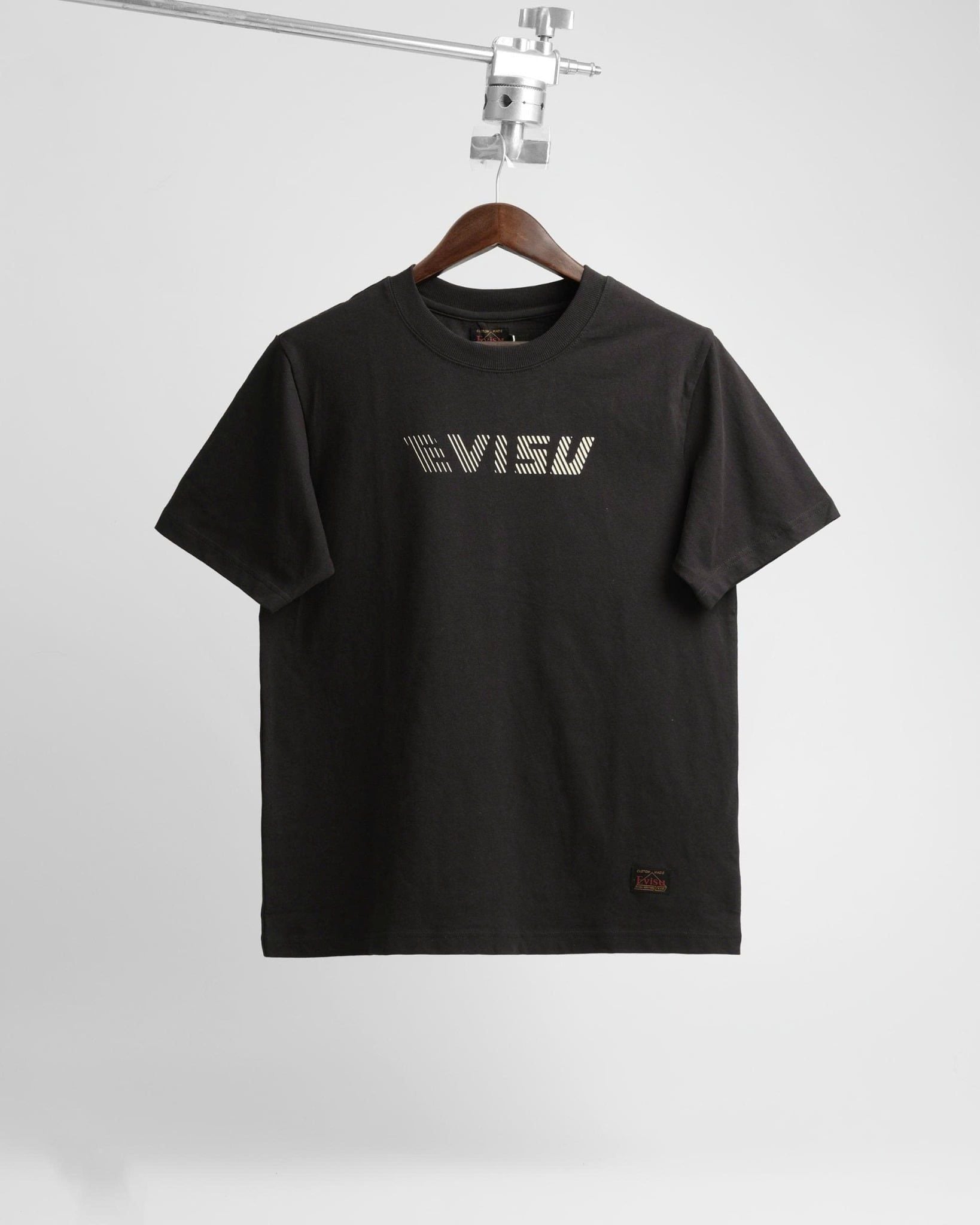  Áo Thun Evisu Đen Sọc Hàng Chính Hãng 