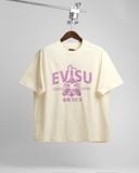  ÁO THUN EVISU KEM TÍM HÀNG CHÍNH HÃNG 