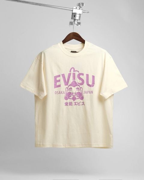  ÁO THUN EVISU KEM TÍM HÀNG CHÍNH HÃNG 