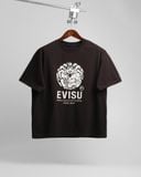  ÁO THUN EVISU ÔNG ĐỊA ĐEN HÀNG CHÍNH HÃNG 