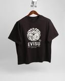  ÁO THUN EVISU ÔNG ĐỊA ĐEN HÀNG CHÍNH HÃNG 