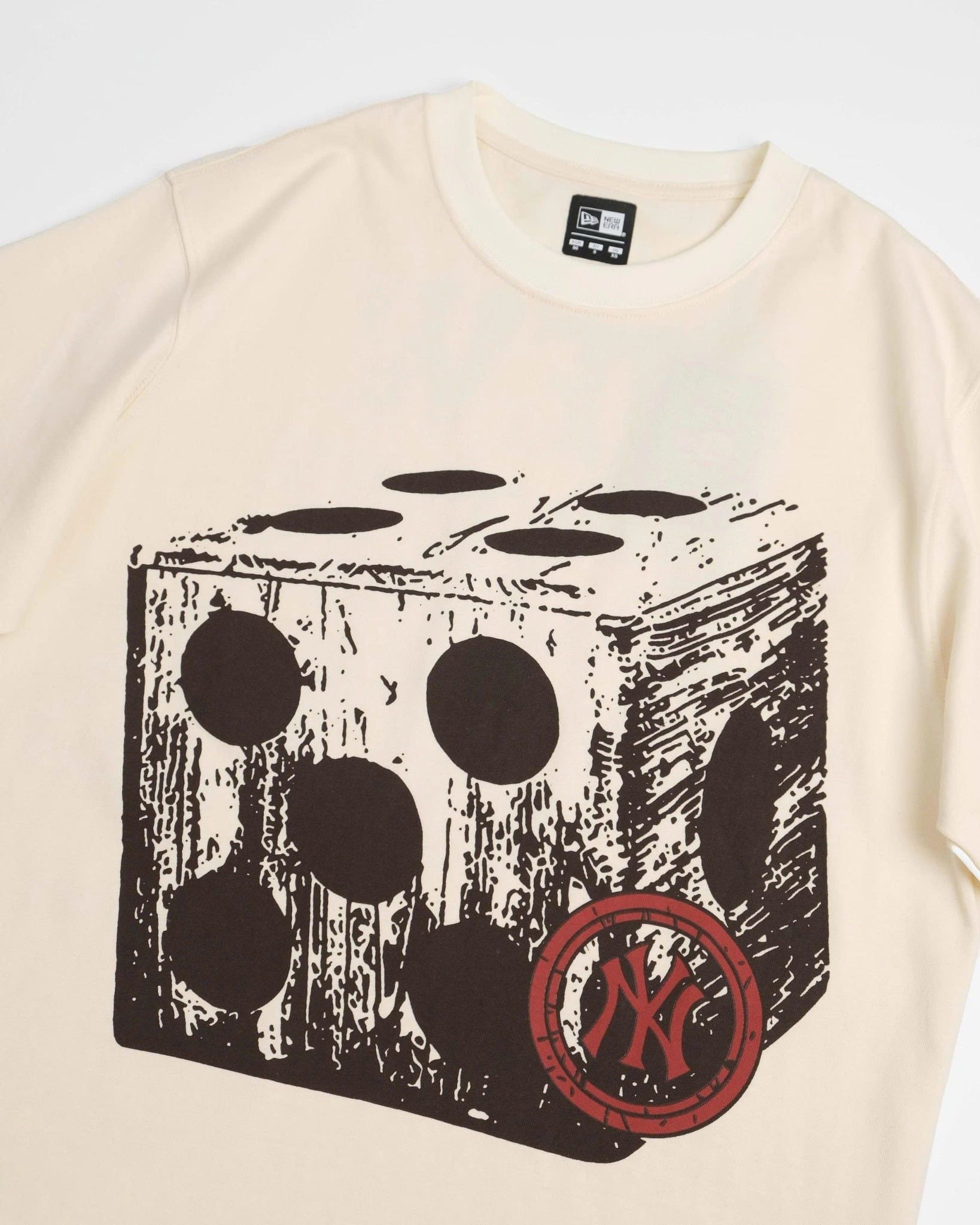  Áo Thun New Era Xúc Xắc Kem Nâu Hàng Chính Hãng CODE: 14548136 