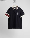  Polo Ny Navy Tay Viền Hàng Chính Hãng 