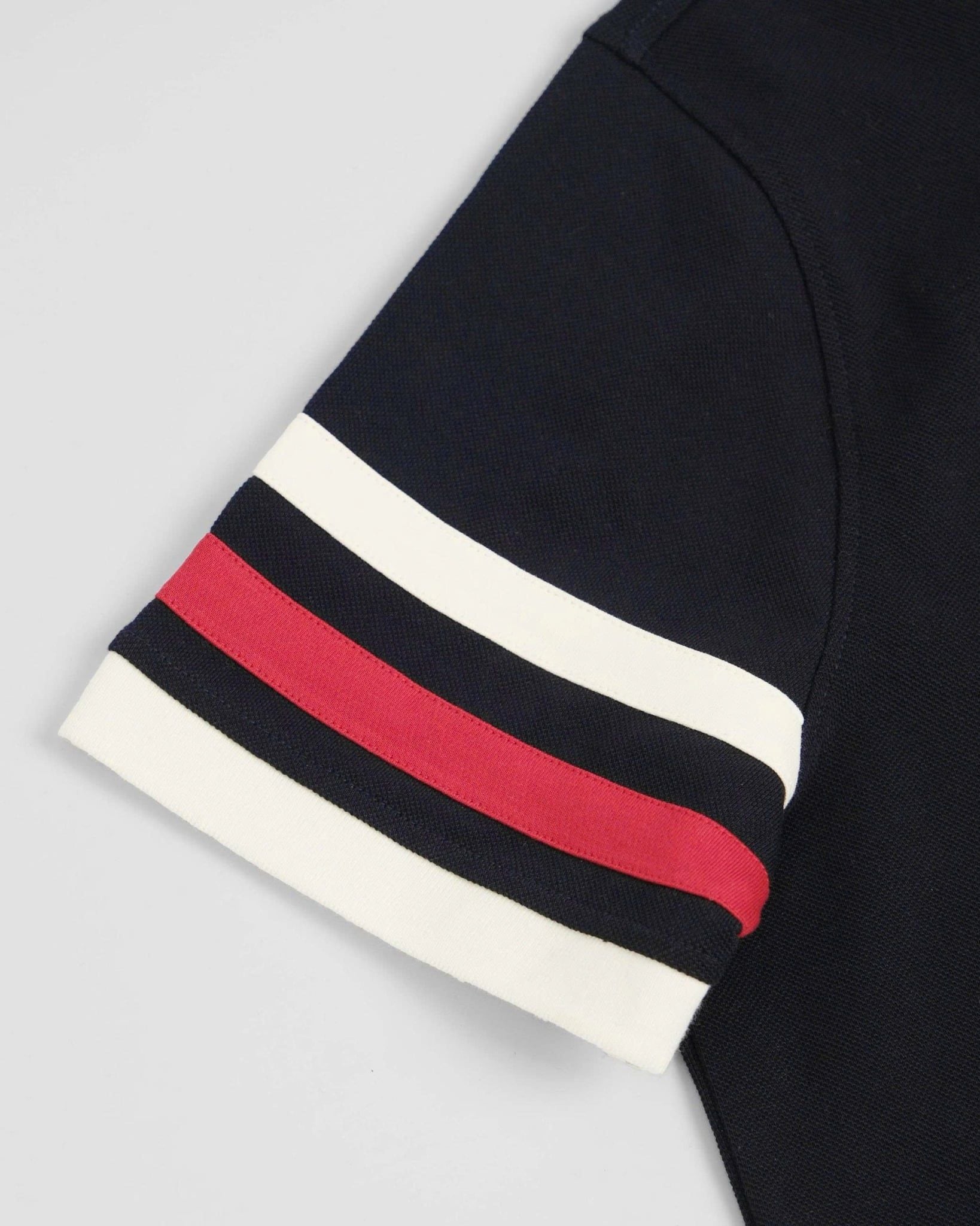  Polo Ny Navy Tay Viền Hàng Chính Hãng 