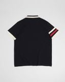  Polo Ny Navy Tay Viền Hàng Chính Hãng 
