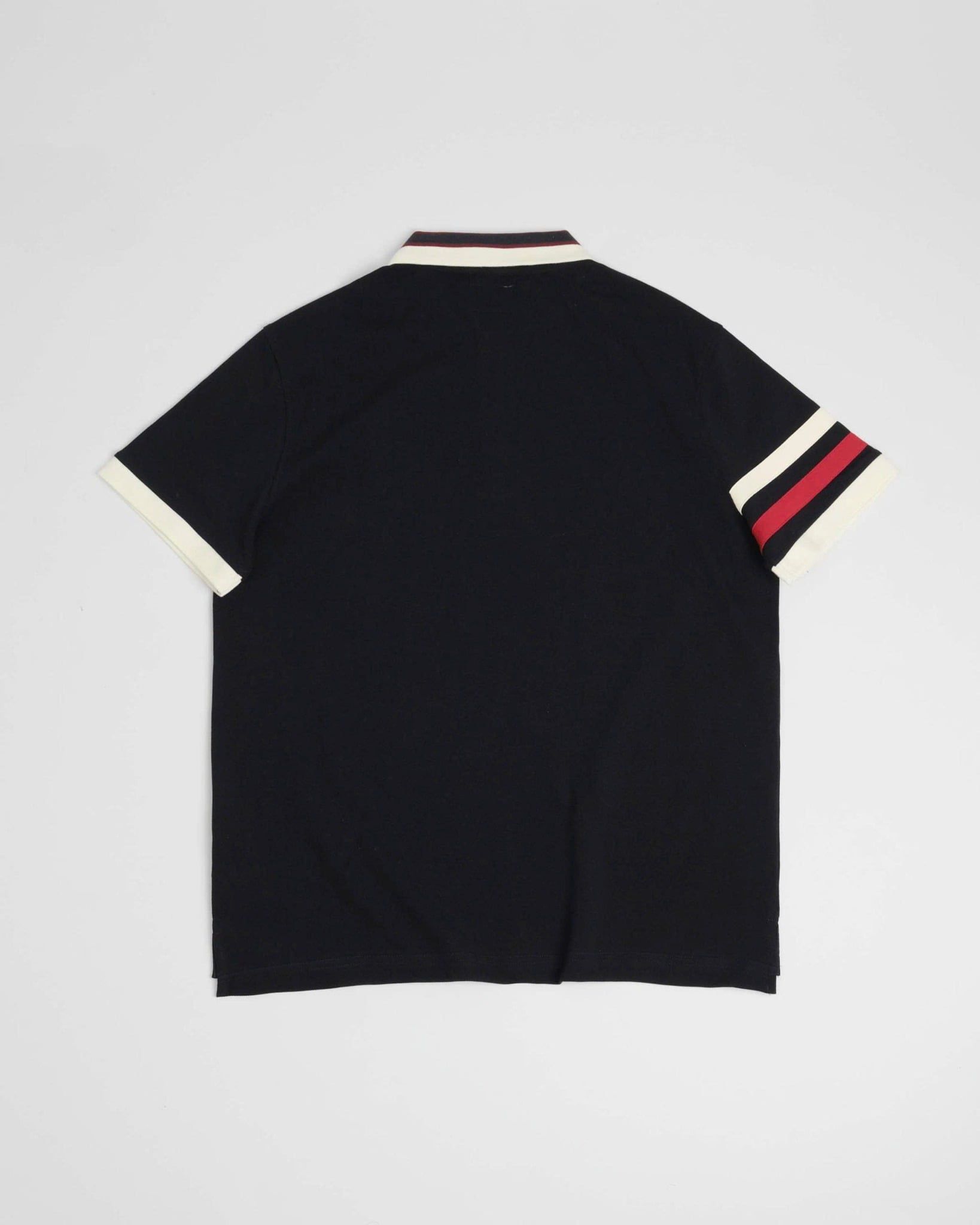  Polo Ny Navy Tay Viền Hàng Chính Hãng 