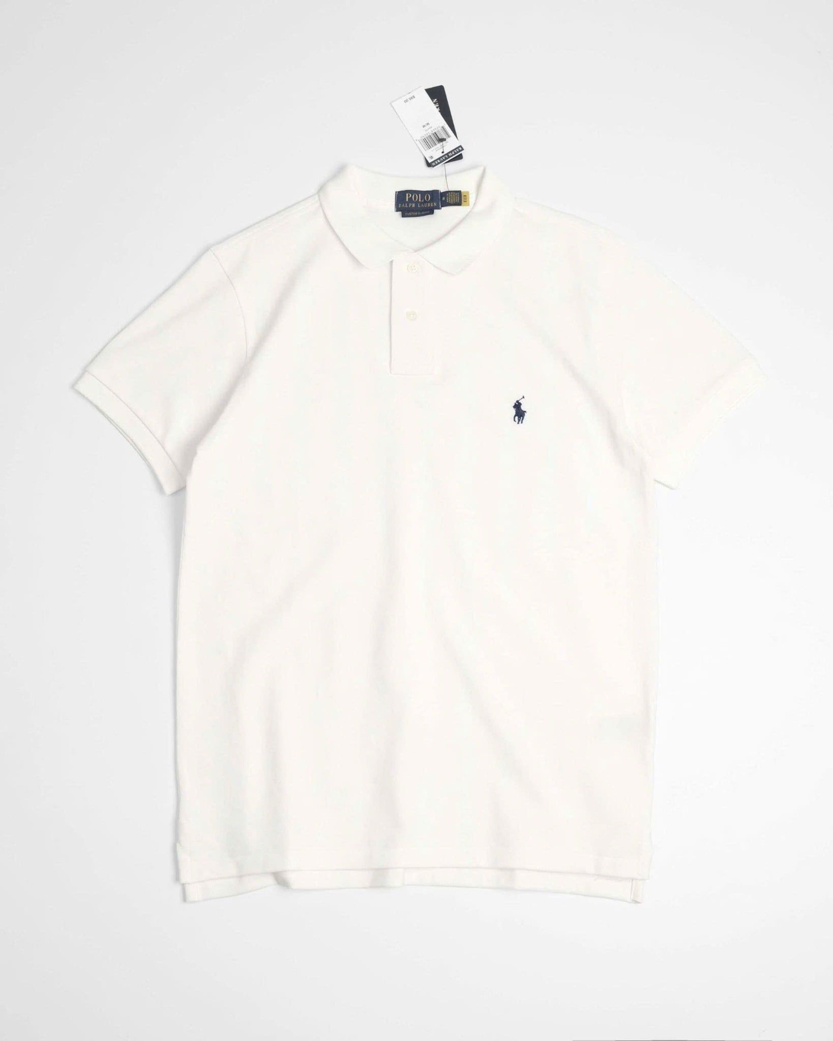  Polo Ralph Lauren Màu Trắng Custome Slim Fit 
