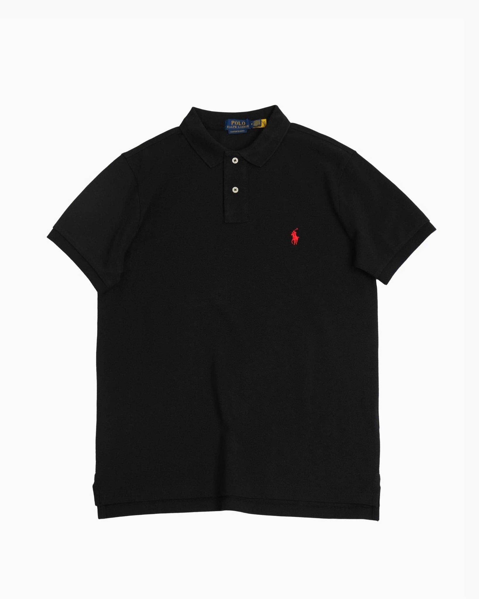  Polo Ralph Lauren Màu Đen Custome Slim Fit 