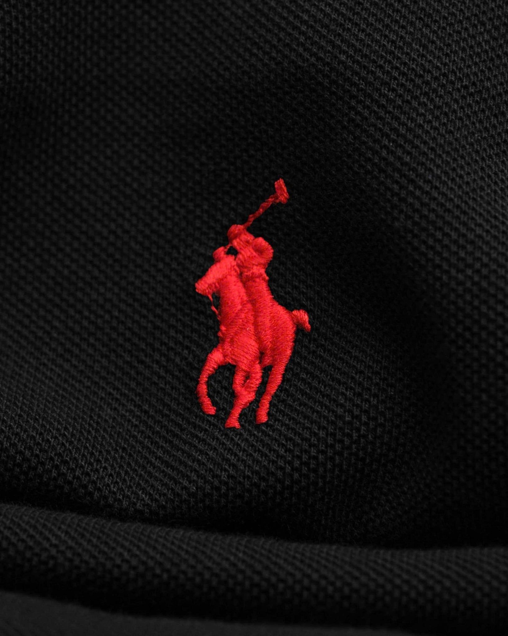  Polo Ralph Lauren Màu Đen Custome Slim Fit 