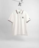  Polo New Era Ny Trắng Cổ Đỏ Navy Hàng Chính Hãng Code: 13622814 