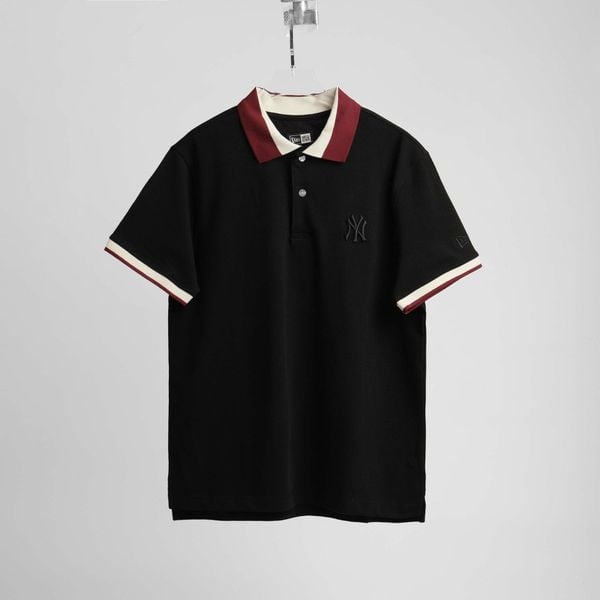  Polo New Era Ny Đen Cổ Kem Đỏ Code: 13622819 