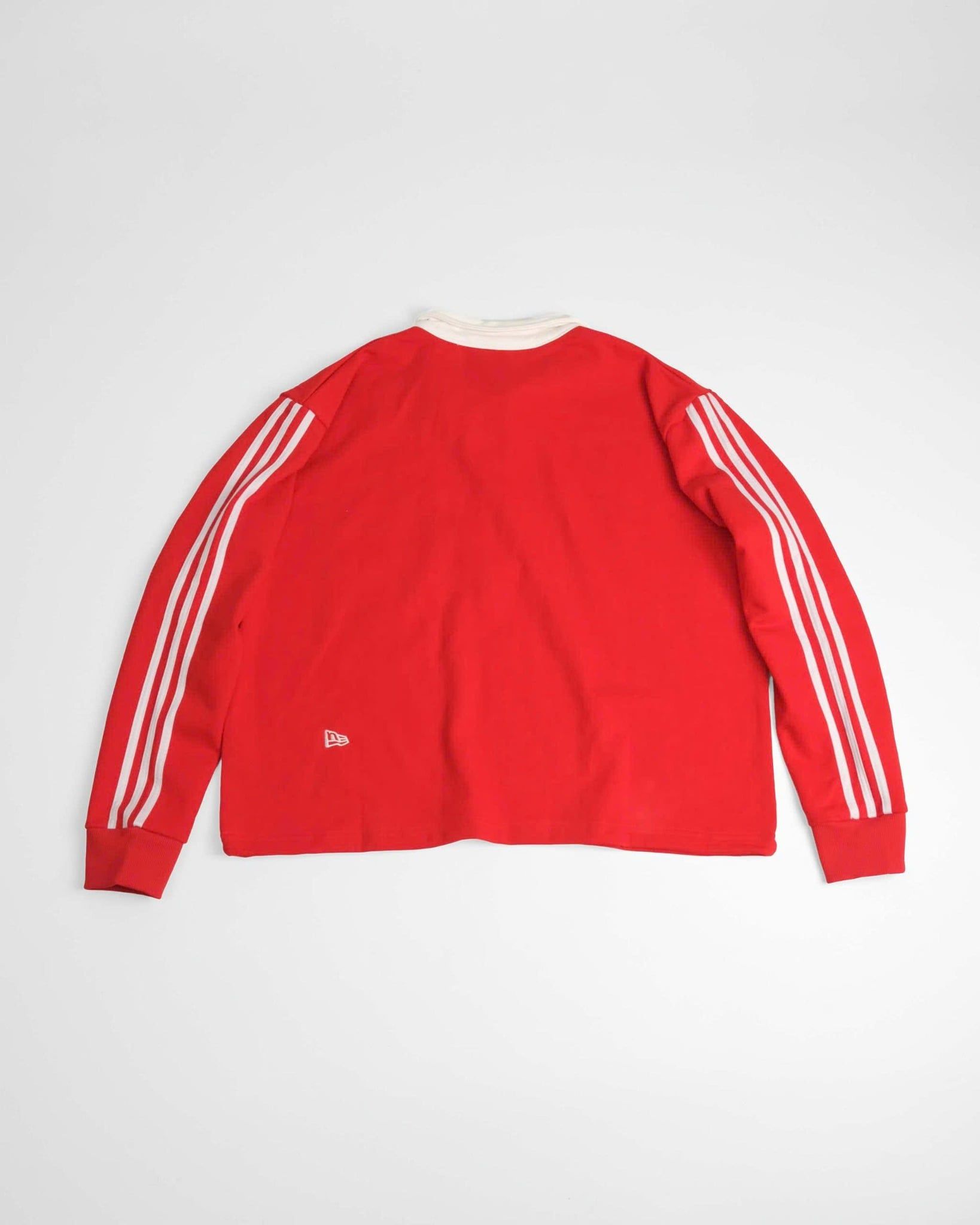 Sweater New Era Half Zip Ny Đỏ Cổ Trắng Code:90218476 | FoxSneaker ...