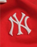  Sweater New Era Half Zip Ny Đỏ Cổ Trắng Code: 90218476 