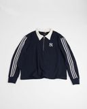  Sweater New Era Half Zip Ny Navy Cổ Trắng Code: 90218477 