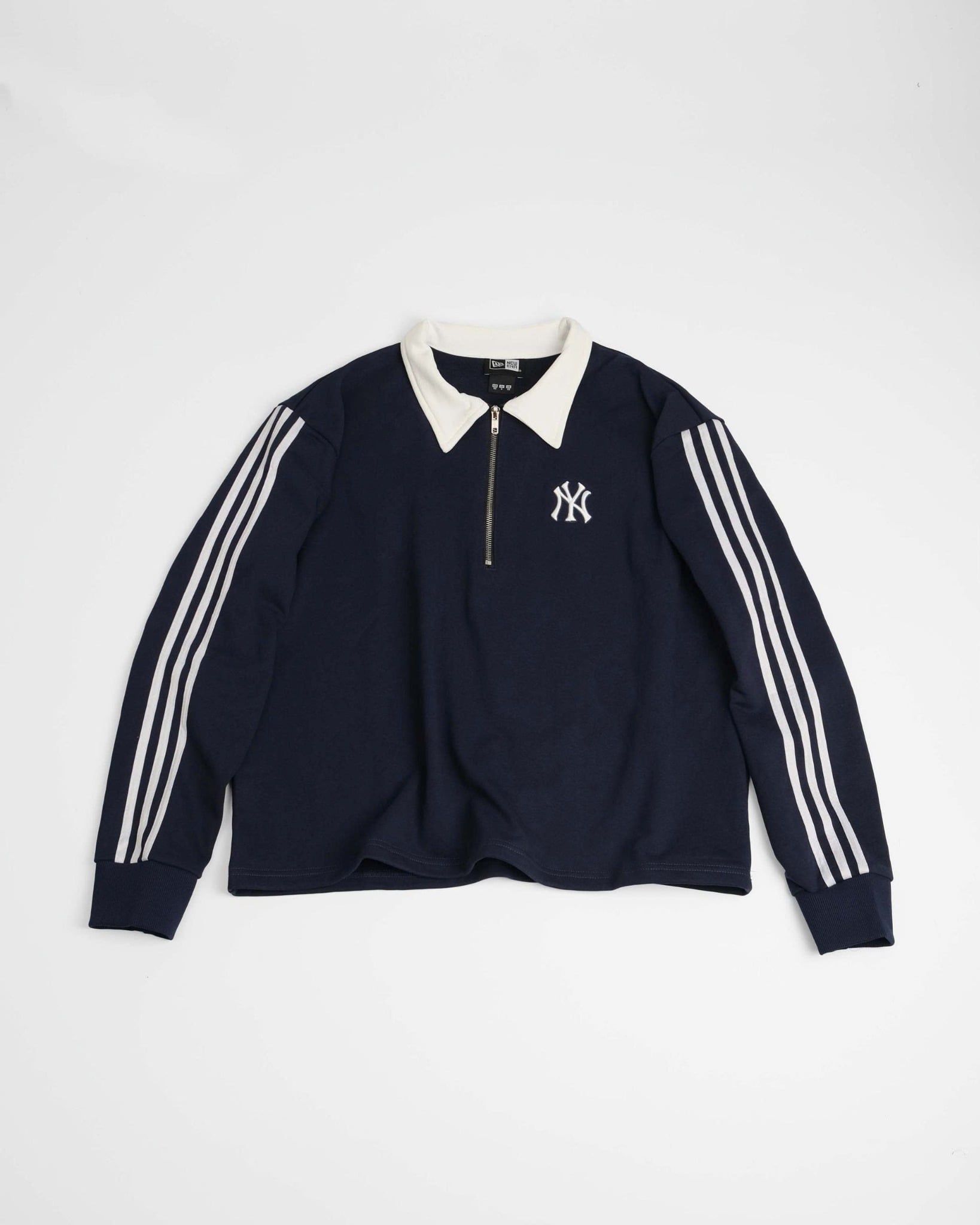  Sweater New Era Half Zip Ny Navy Cổ Trắng Code: 90218477 
