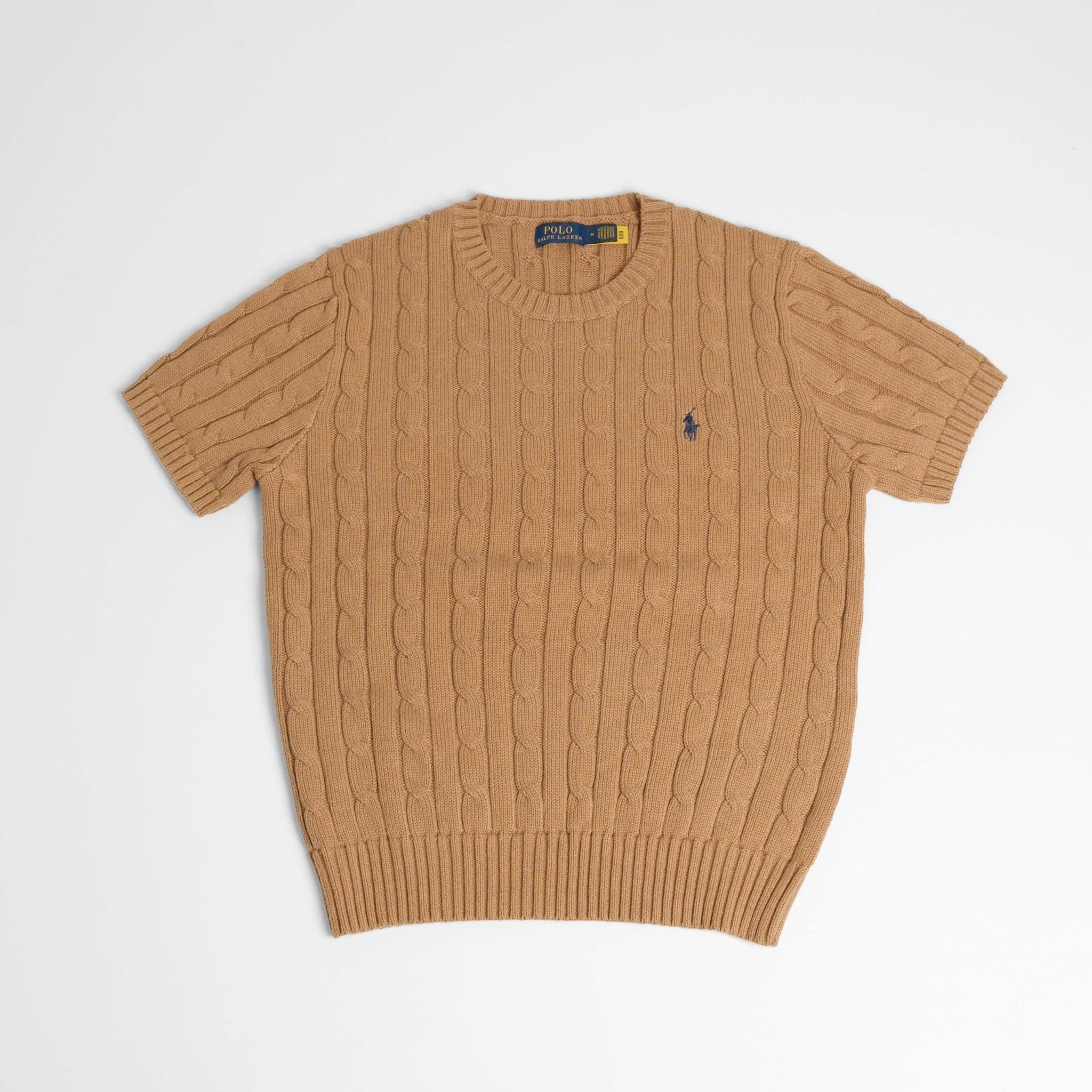  Áo Len Ralph Lauren Nâu Cam Logo Navy - M 