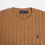  Áo Len Ralph Lauren Nâu Cam Logo Navy - M 