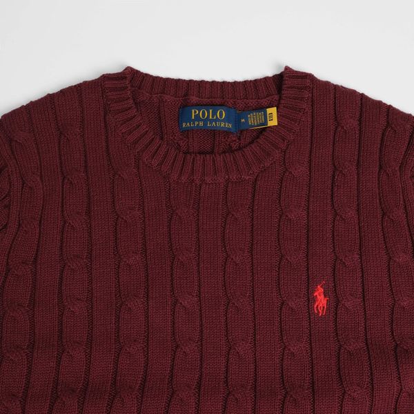  Áo Len Ralph Lauren Đỏ Đô - M 
