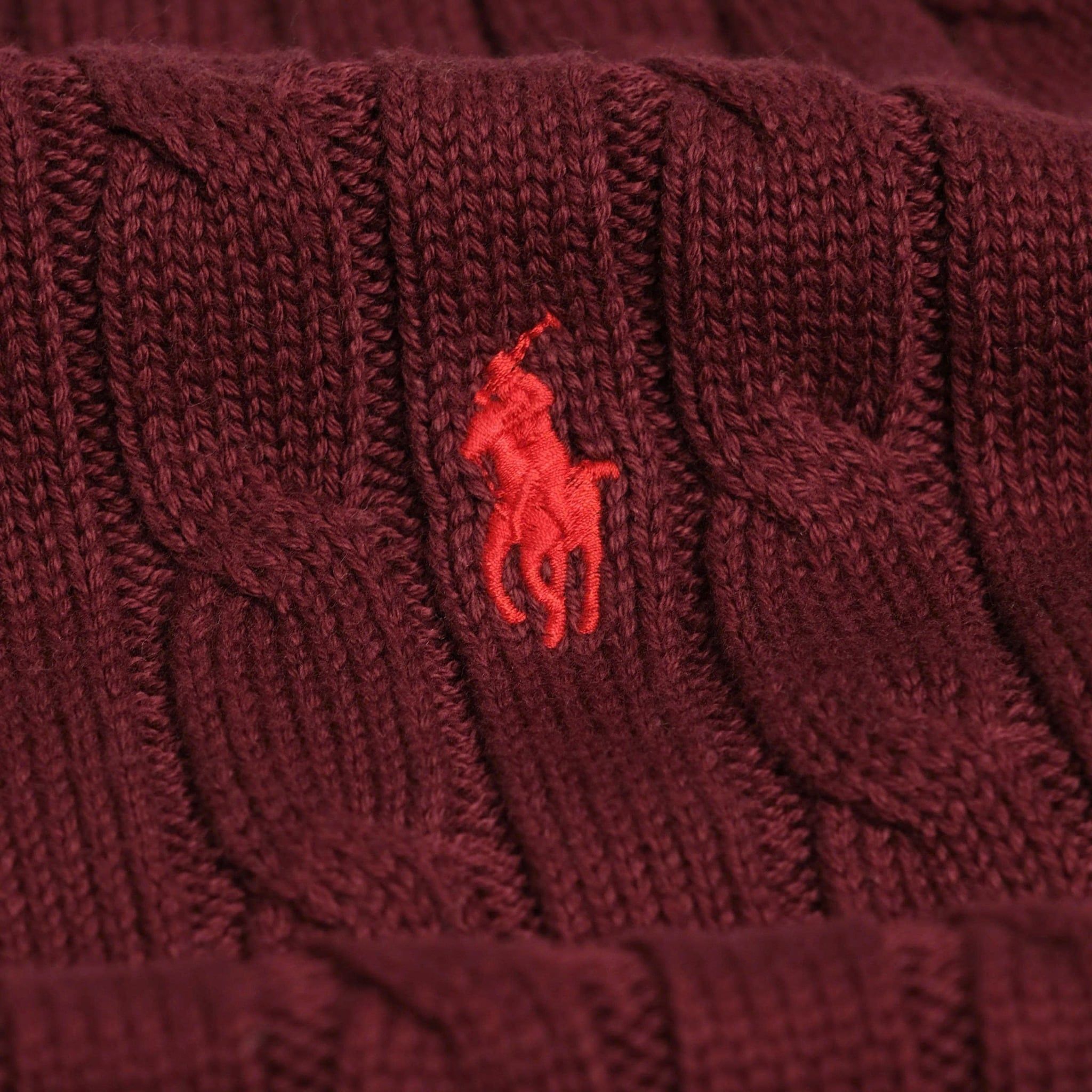  Áo Len Ralph Lauren Đỏ Đô - M 