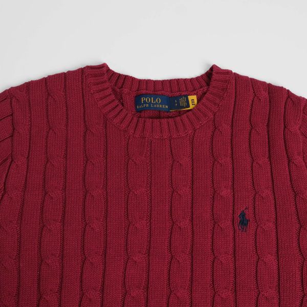 Áo Len Ralph Lauren Hồng Đậm - S 