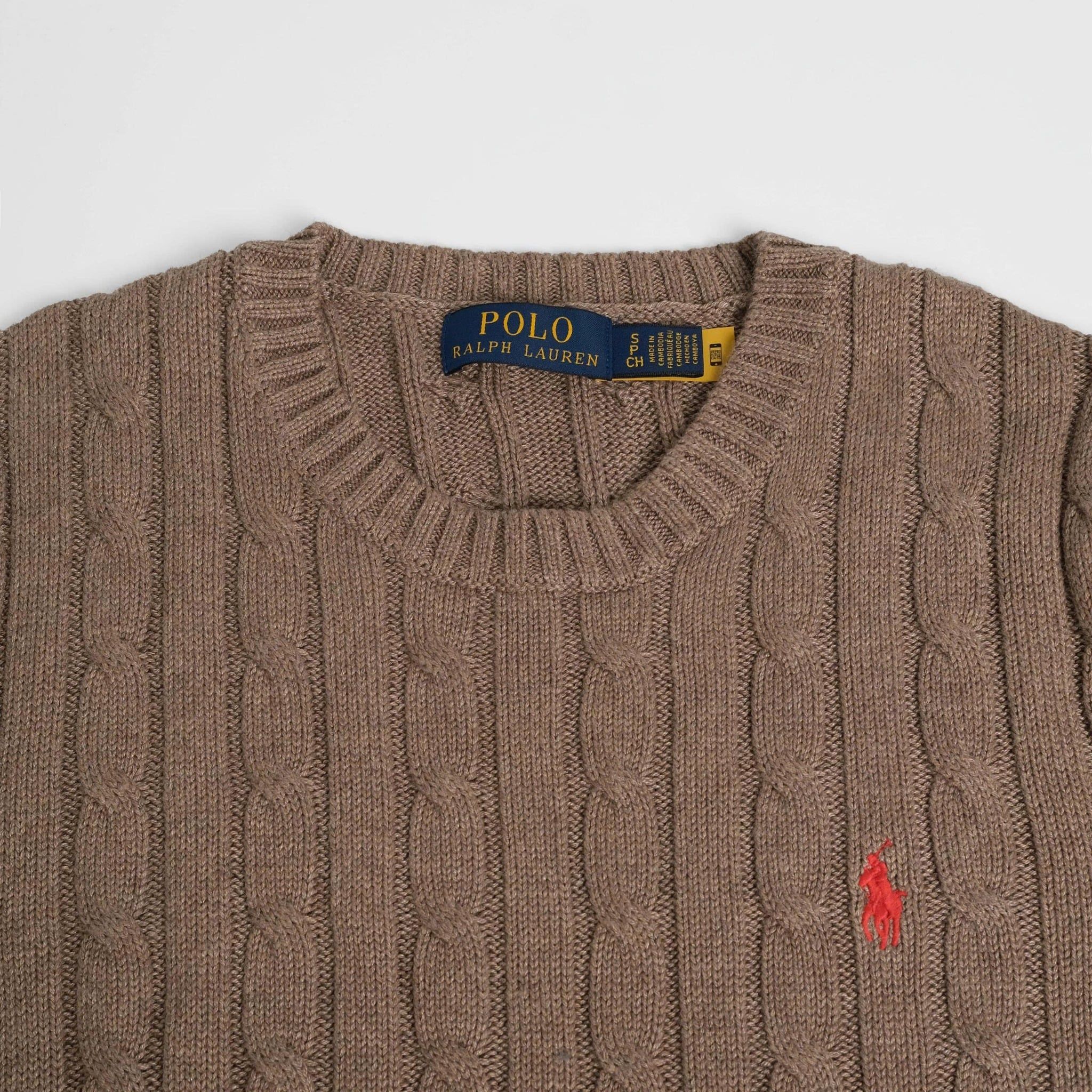  Áo Len Ralph Lauren Nâu Lạnh 