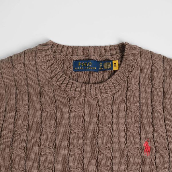  Áo Len Ralph Lauren Nâu Xám 