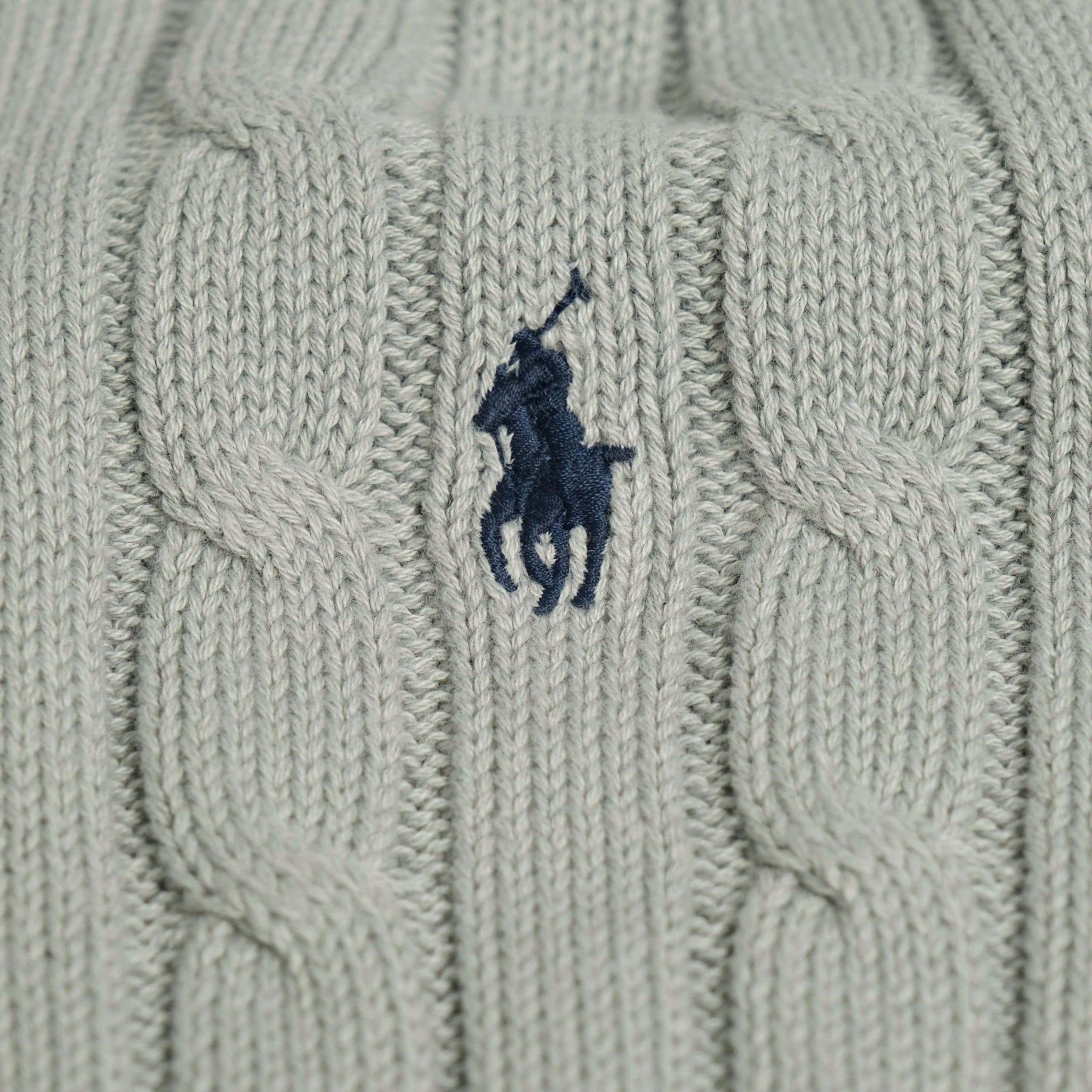  Áo Len Ralph Lauren Xanh Ngọc Logo Navy 