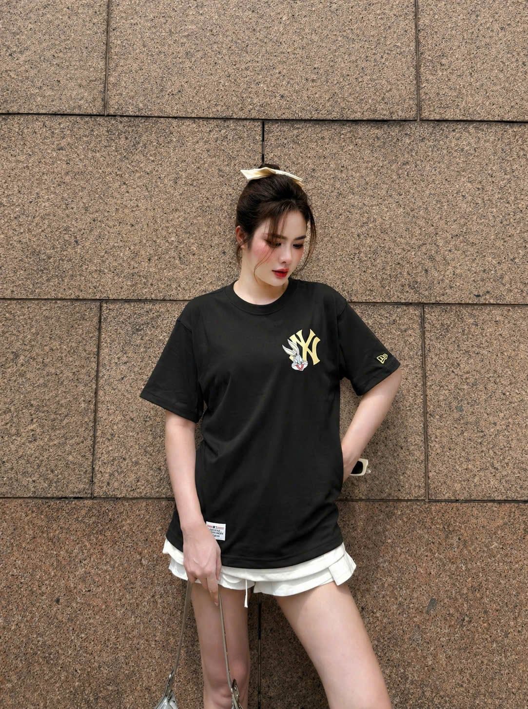  Áo Thun New Era Thỏ Đen Phồng Hàng Chính Hãng Code:16599856 | FoxSneaker 