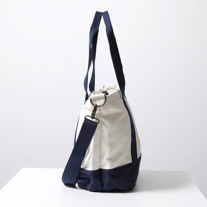  Túi Canvas TOTE UNISEX - Tote Bag - White/Newport Navy Hàng Chính Hãng | Fox Sneaker 