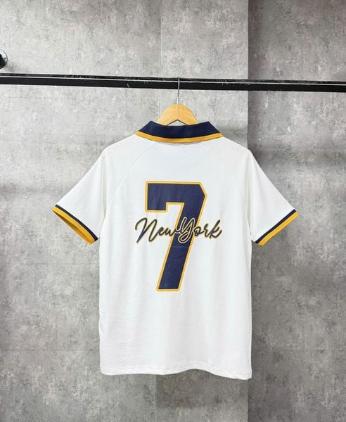  Áo Polo New Era Jersey 7 Trắng Hàng Chính Hãng CODE: 16599860 