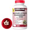  Kirkland Calcium Citrate Magnesium And Zinc Hỗ Trợ Ngừa Loãng Xương 