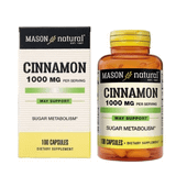  Mason Natural Cinnamon viên uống hỗ trợ cho người tiểu đường 
