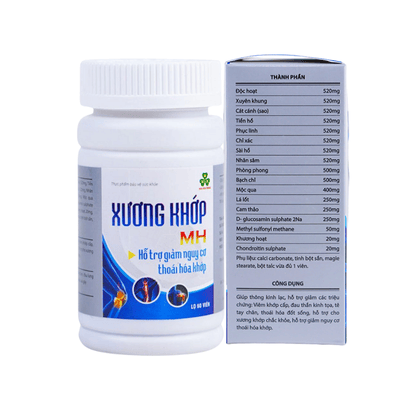  Viên uống Xương Khớp MH hỗ trợ cải thiện xương khớp tự nhiên 