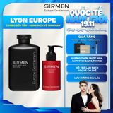 Bộ quà tặng cho nam LYON EUROPE gồm Sữa tắm gội nam 350g & Dung dịch vệ sinh nam 100g nguyên liệu tự nhiên SIRMEN Europe Gentlemen 