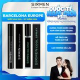  Combo BARCELONA EUROPE gồm Xịt thơm miệng Mint Cool Spray bạc hà & 01 chai Nước hoa nam SIRMEN 10ml Eau de Parfum Europe 