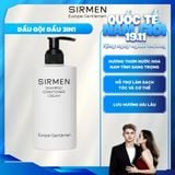  Dầu gội xả dưỡng nam 3 in 1 hương nước hoa SIRMEN Europe Gentlemen giúp sạch da đầu, tóc chắc khoẻ công nghệ tiên tiến 320g 