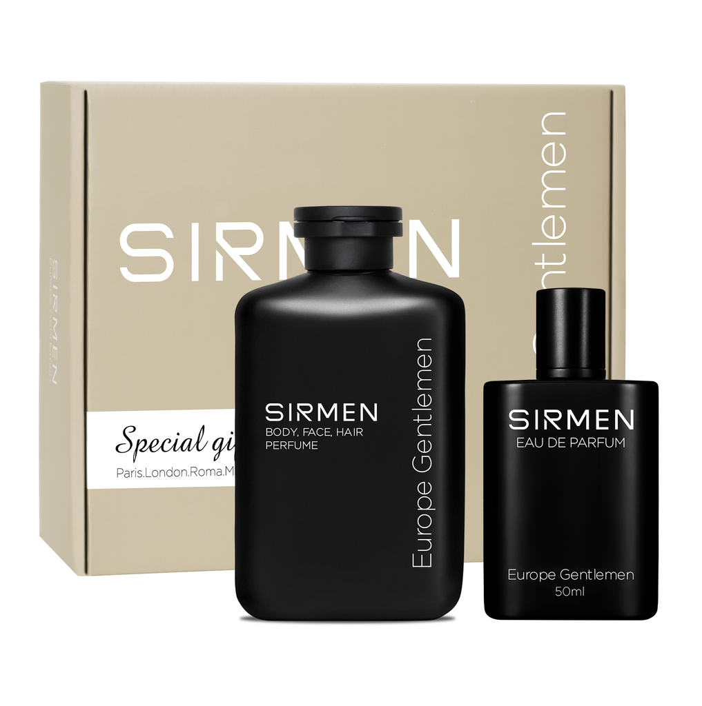  [MEMBER SHIP] Bộ quà tặng cho nam DORTMUND EUROPE Sữa tắm gội nam 4in1 350g và Nước hoa nam Eau de Parfum 50ml hương nước hoa SIRMEN Europe Gentlemen 