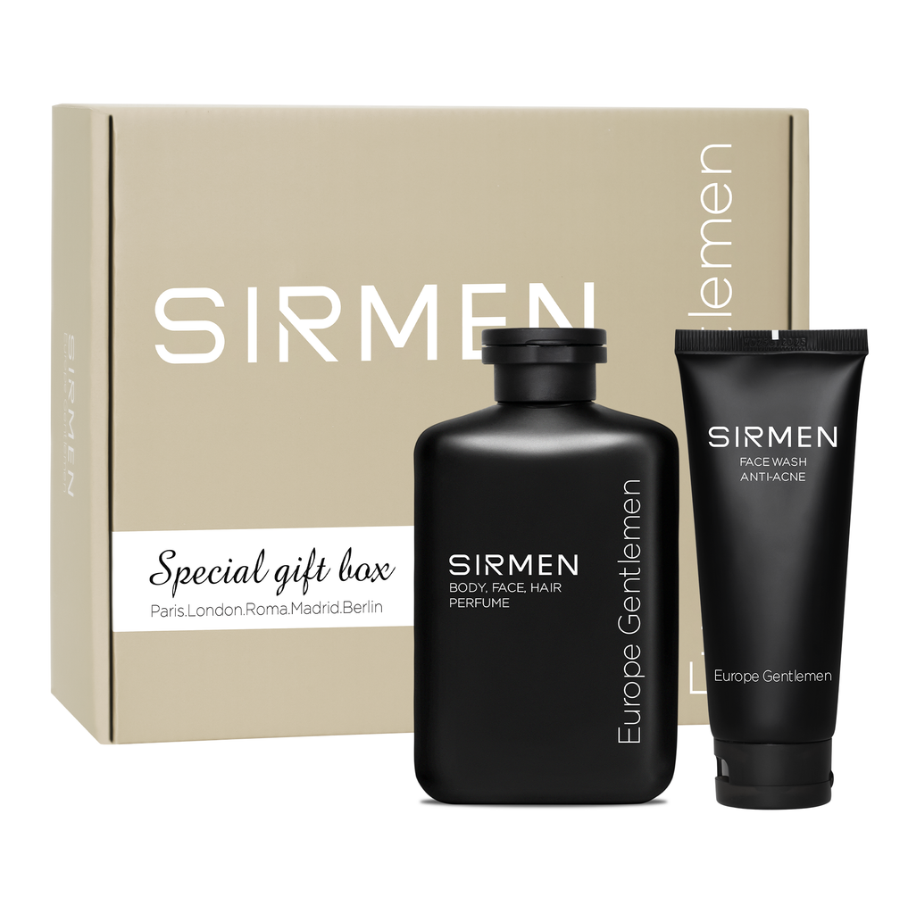  [MEMBER SHIP] Bộ quà tặng cho nam NAPOLI EUROPE Gồm Sữa tắm gội nam 4in1 350g & Sữa rửa mặt nam 2in1 100g hương nước hoa SIRMEN Europe Gentlemen 