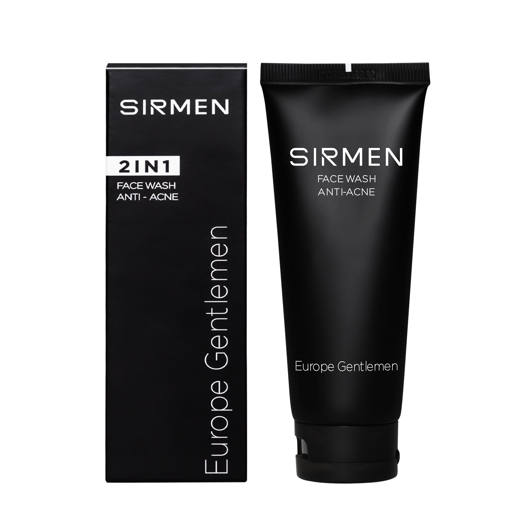  [MEMBER SHIP] Sữa rửa mặt nam 2 in 1 nguyên liệu tự nhiên SIRMEN Europe Gentlemen cao cấp 100g chiết xuất tự nhiên công nghệ tiên tiến 