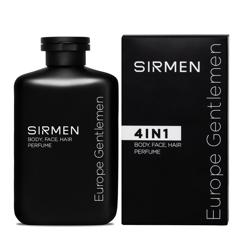  [MEMBER SHIP] Sữa tắm gội nam 4 in 1 hương nước hoa châu Âu SIRMEN Europe Gentlemen cao cấp 350g công nghệ tiên tiến đậm đặc gấp 2 lần 