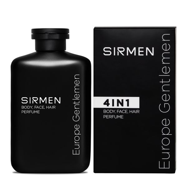  [MEMBER SHIP] Sữa tắm gội nam 4 in 1 hương nước hoa châu Âu SIRMEN Europe Gentlemen cao cấp 350g công nghệ tiên tiến đậm đặc gấp 2 lần 